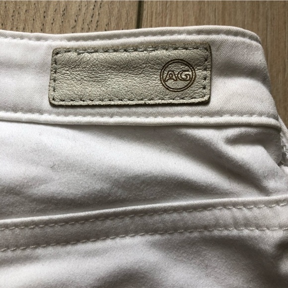 AG Adriano Goldschmied The Stevie Ankle White Jeans - Picture 14 of 15